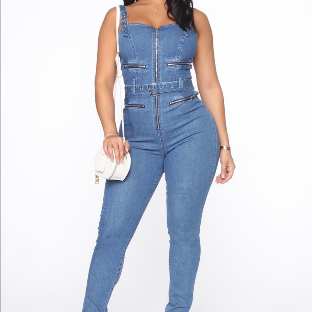 BLUE JEAN “STRETCHY” JUMPER